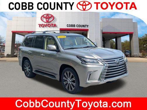 Atomic Silver 2021 Lexus LX 570 Three-Row