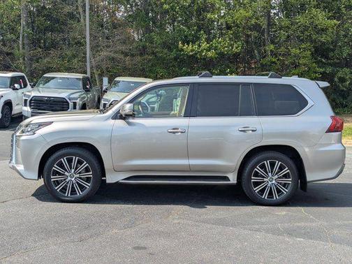 Atomic Silver 2021 Lexus LX 570 Three-Row