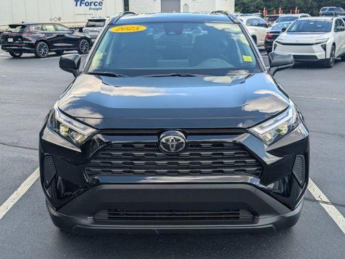 Midnight Black Metallic 2025 Toyota RAV4 Hybrid LE