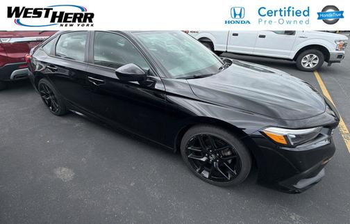 Crystal Black Pearl 2023 Honda Civic