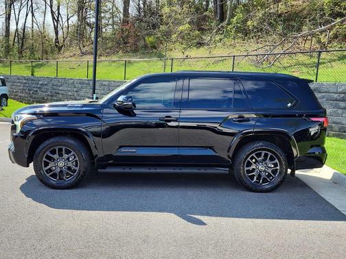 Midnight Black Metallic 2023 Toyota Sequoia Platinum