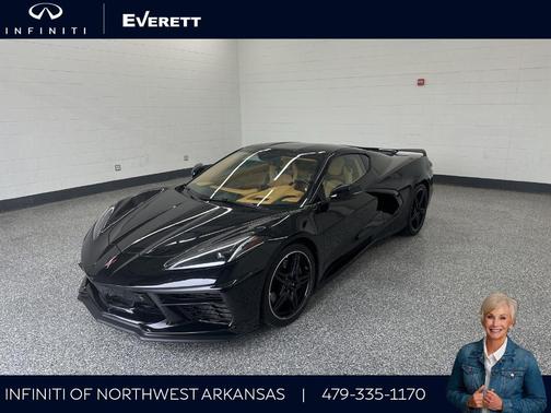 Black 2022 Chevrolet Corvette Stingray w/3LT