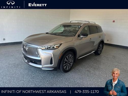 Warm Titanium 2026 INFINITI QX60 Luxe