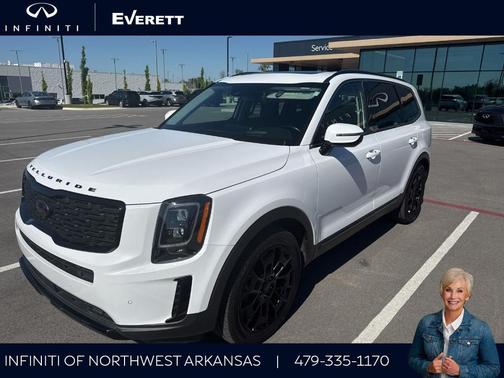 Glacial White Pearl 2021 Kia Telluride SX