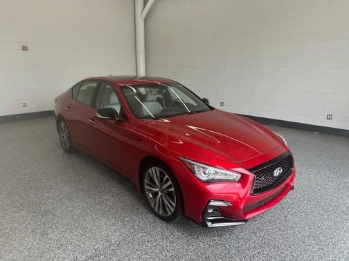 Dynamic Sunstone Red 2023 INFINITI Q50 SENSORY