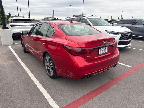 Dynamic Sunstone Red 2023 INFINITI Q50 SENSORY