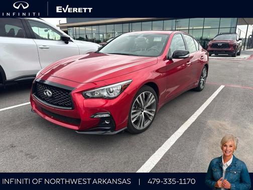 Dynamic Sunstone Red 2023 INFINITI Q50 SENSORY