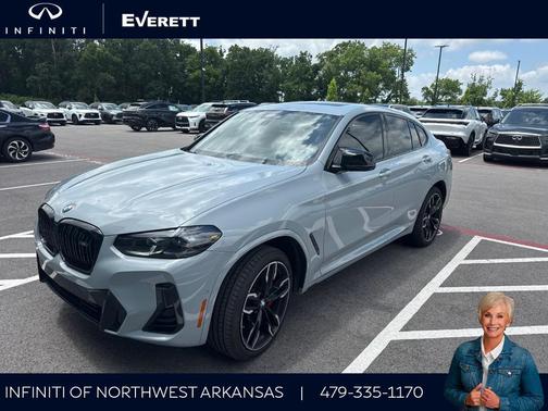 Gray Metallic 2025 BMW X4 M40i