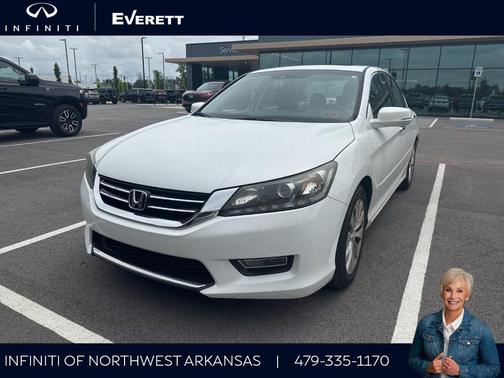 White Orchid Pearl 2013 Honda Accord EX-L