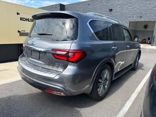 Graphite Shadow 2021 INFINITI QX80 Luxe