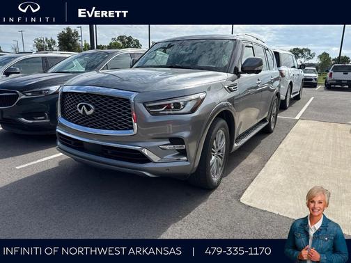 Graphite Shadow 2021 INFINITI QX80 Luxe