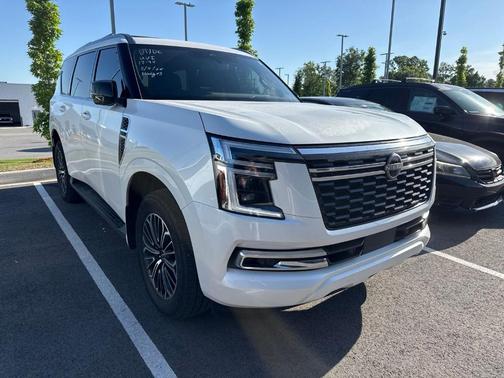 Aspen White 2025 Nissan Armada SL