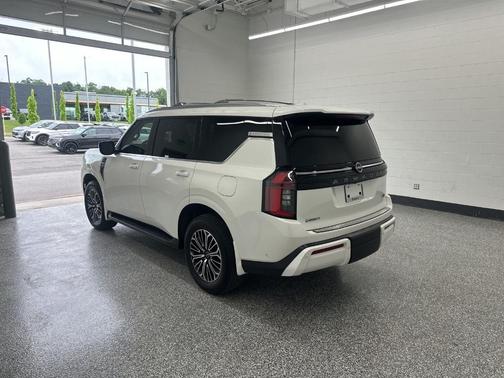 Aspen White 2025 Nissan Armada SL
