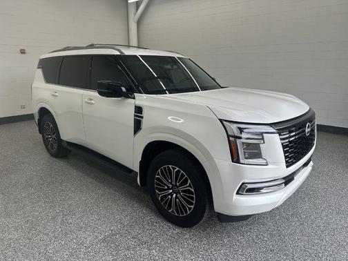 Aspen White 2025 Nissan Armada SL