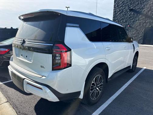 Aspen White 2025 Nissan Armada SL