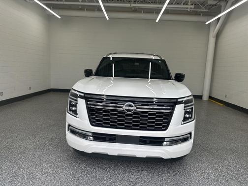 Aspen White 2025 Nissan Armada SL