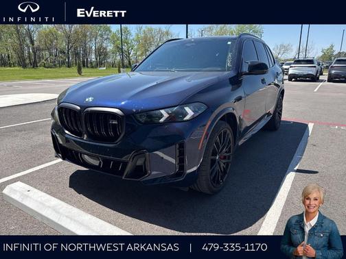 Tanzanite Blue II Metallic 2025 BMW X5 M60i