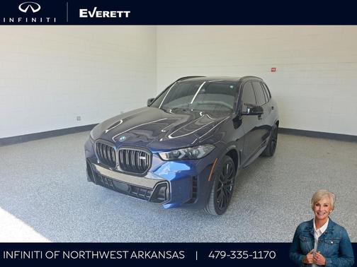 Tanzanite Blue II Metallic 2025 BMW X5 M60i