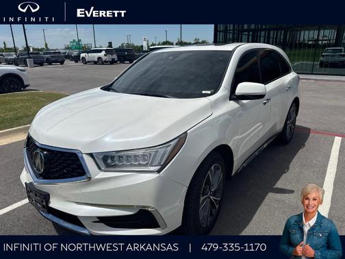 White Diamond Pearl 2019 Acura MDX 3.5L w/Technology Package
