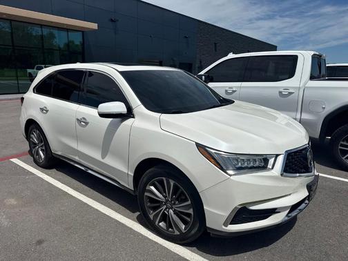 White Diamond Pearl 2019 Acura MDX 3.5L w/Technology Package
