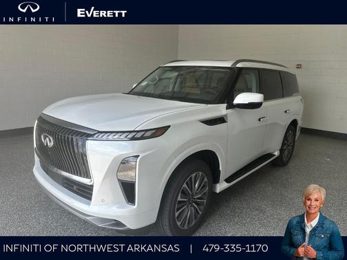Radiant White 2027 INFINITI QX80 Luxe