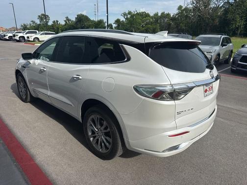 White Frost Tri-Coat 2023 Buick Enclave Avenir