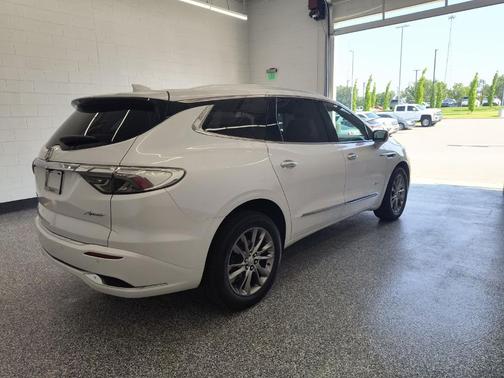 White Frost Tri-Coat 2023 Buick Enclave Avenir