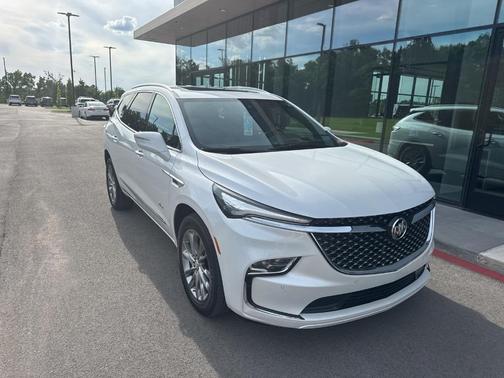 White Frost Tri-Coat 2023 Buick Enclave Avenir