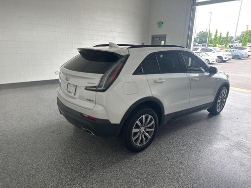 Crystal White Tri-Coat 2023 Cadillac XT4 Sport