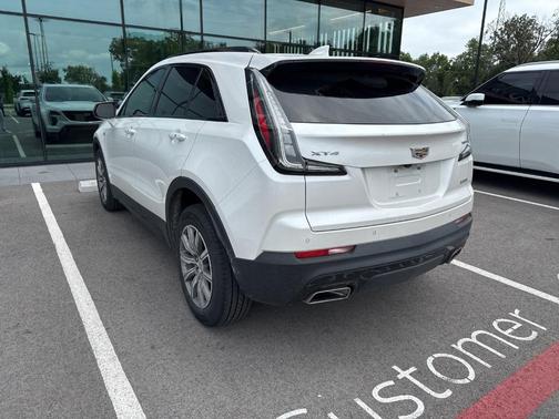 Crystal White Tri-Coat 2023 Cadillac XT4 Sport