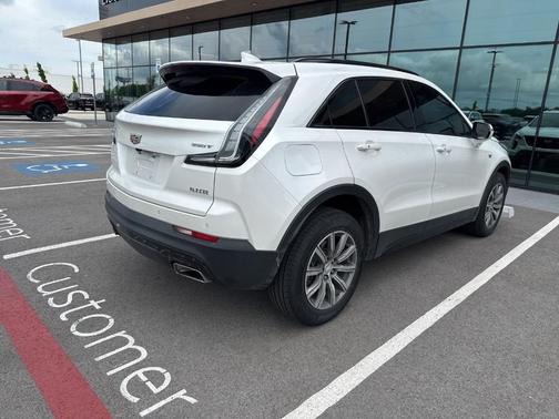 Crystal White Tri-Coat 2023 Cadillac XT4 Sport