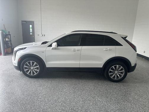 Crystal White Tri-Coat 2023 Cadillac XT4 Sport