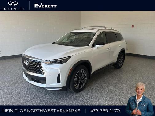 Radiant White 2027 INFINITI QX60 Luxe