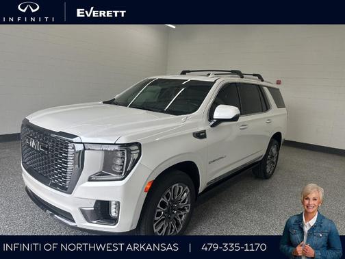 White Frost Tri-Coat 2024 GMC Yukon Denali Ultimate