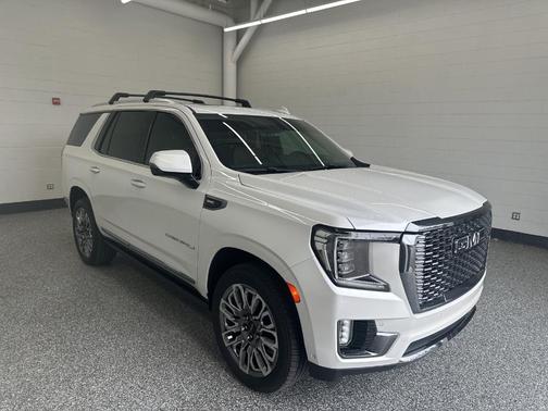 White Frost Tri-Coat 2024 GMC Yukon Denali Ultimate