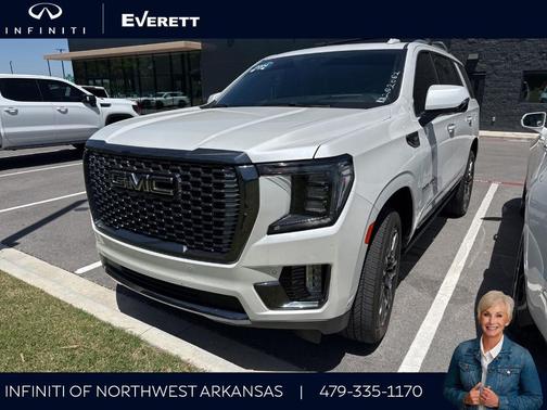 White Frost Tri-Coat 2024 GMC Yukon Denali Ultimate