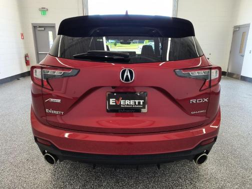 Red 2025 Acura RDX A-Spec