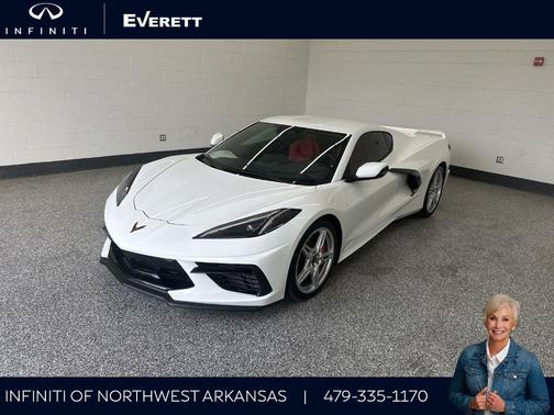 Arctic White 2024 Chevrolet Corvette Stingray w/1LT