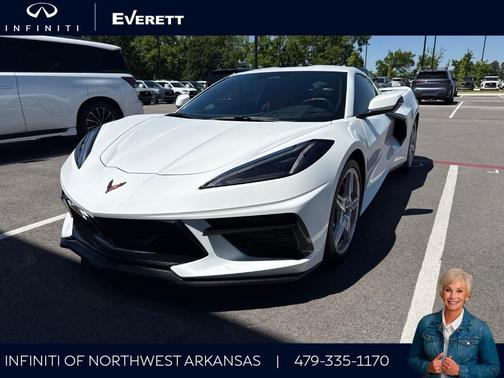 Arctic White 2024 Chevrolet Corvette Stingray w/1LT