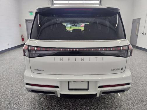 Radiant White 2027 INFINITI QX80 Luxe