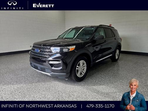 Black Metallic 2024 Ford Explorer XLT