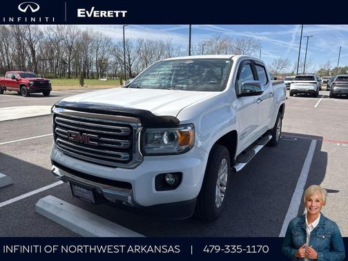 Summit White 2017 GMC Canyon SLT