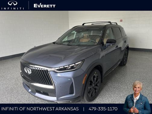 Moonbow Blue / Black Obsidian 2027 INFINITI QX60 AUTOGRAPH
