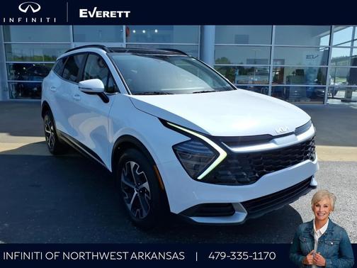 Glacial White Pearl 2025 Kia Sportage EX