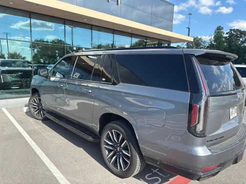 Satin Steel Metallic 2021 Cadillac Escalade ESV Sport