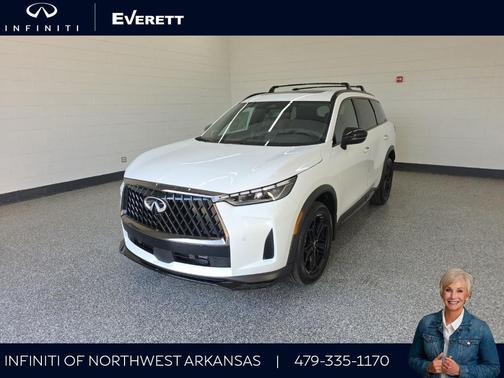 Radiant White 2026 INFINITI QX60 SPORT