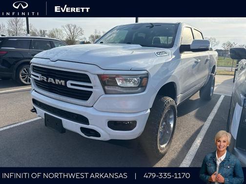 Bright White Clearcoat 2020 RAM 1500 Big Horn