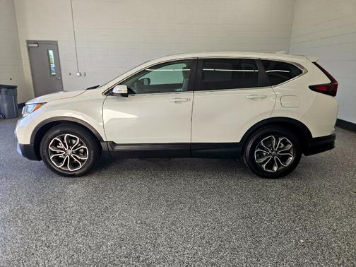 Platinum White Pearl 2020 Honda CR-V EX