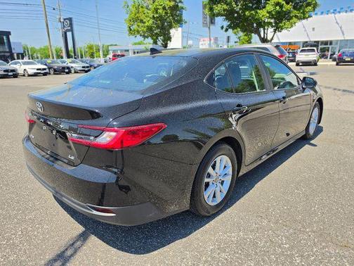 Midnight Black Metallic 2025 Toyota Camry XLE
