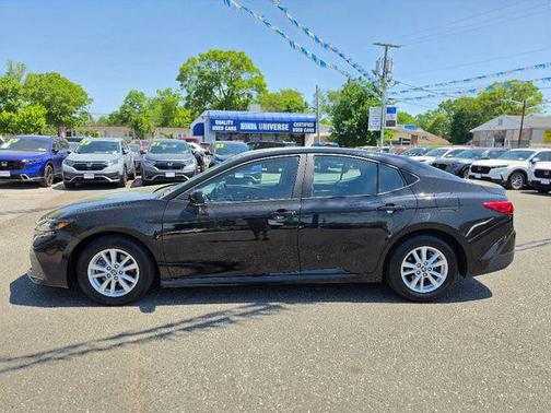 Midnight Black Metallic 2025 Toyota Camry XLE